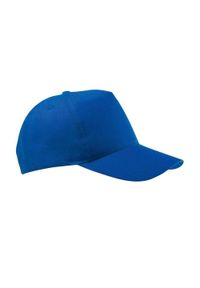 SOL'S - Buzz 5 Panel Baseball Cap. Kolor: niebieski