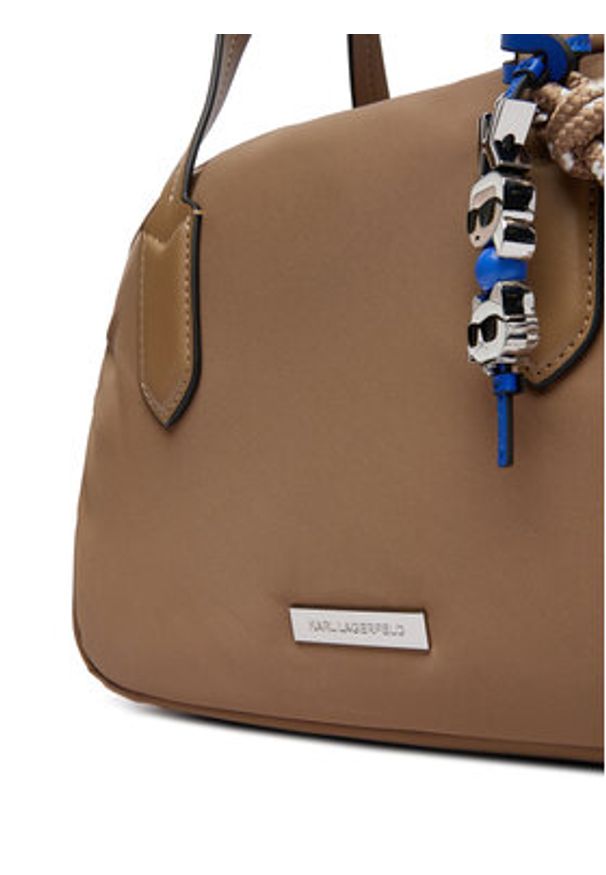 Karl Lagerfeld - KARL LAGERFELD Torebka B1W30015 Brązowy. Kolor: brązowy. Materiał: skórzane