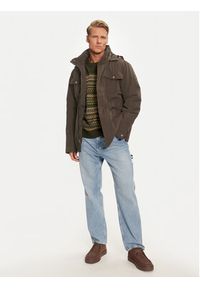 Wrangler Kurtka zimowa 112358096 Brązowy Regular Fit. Kolor: brązowy. Materiał: syntetyk. Sezon: zima