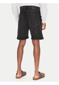 Jack & Jones - Jack&Jones Szorty jeansowe Rick 12269608 Czarny Regular Fit. Kolor: czarny. Materiał: bawełna #4