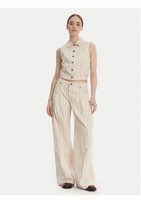 Guess Jeans Jeansy W6GA2U D7961 Écru Wide Leg #2