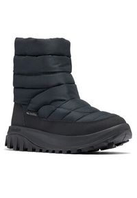 columbia - Columbia Śniegowce Snowtrot Mid 2075111 Czarny. Kolor: czarny. Materiał: materiał