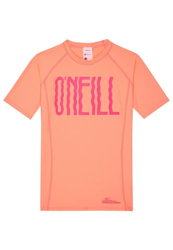 Koszulka sportowa dla dzieci O'Neill Skins Perform. Kolor: pomarańczowy