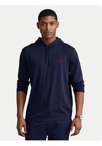 Polo Ralph Lauren Longsleeve 710847203013 Granatowy Regular Fit. Typ kołnierza: polo. Kolor: niebieski. Materiał: bawełna. Długość rękawa: długi rękaw #8