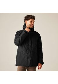 Regatta - Kurtka męska przejściowa ocieplana przeciwdeszczowa Balaton. Kolor: czarny. Materiał: puch, materiał. Sport: turystyka piesza #1