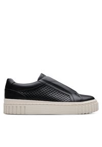Sneakersy Clarks. Kolor: czarny