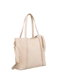 ROVICKY - Shopperka beżowa Rovicky R-TOR-ALE-7. Kolor: beżowy. Materiał: skóra ekologiczna #1