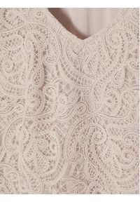 Tatuum Sukienka koktajlowa Sono T2406.204 Beżowy Regular Fit. Kolor: beżowy. Materiał: bawełna. Styl: wizytowy #4