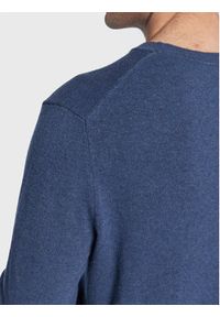 Sisley Sweter 102HS1B17 Niebieski Regular Fit. Kolor: niebieski. Materiał: syntetyk #2
