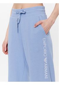 Emporio Armani Underwear Spodnie dresowe 164683 3R268 00291 Niebieski Regular Fit. Kolor: niebieski. Materiał: bawełna, dresówka, syntetyk