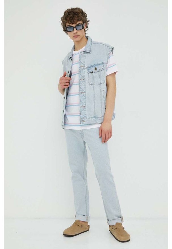 Lee - LEE MĘSKIE SPODNIE JEANSOWE LEE DAREN ZIP FLY MIXTAPE L707MWB89 112331702