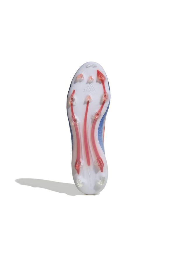 Adidas - Buty F50 Pro FG. Kolor: czerwony, niebieski, wielokolorowy, biały. Materiał: materiał. Sport: piłka nożna