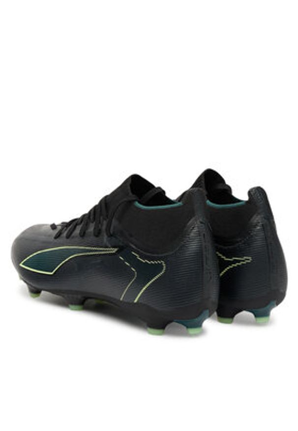 Puma Buty do piłki nożnej Ultra 6 Match+ Fg/Ag 108524 02 Czarny. Kolor: czarny. Materiał: materiał