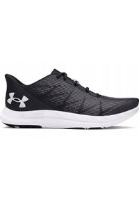 Buty do biegania męskie Under Armour BUTYUACHARGEDSPEEDSWIFT302699900185. Kolor: czarny, biały, wielokolorowy. Materiał: materiał, syntetyk. Szerokość cholewki: normalna