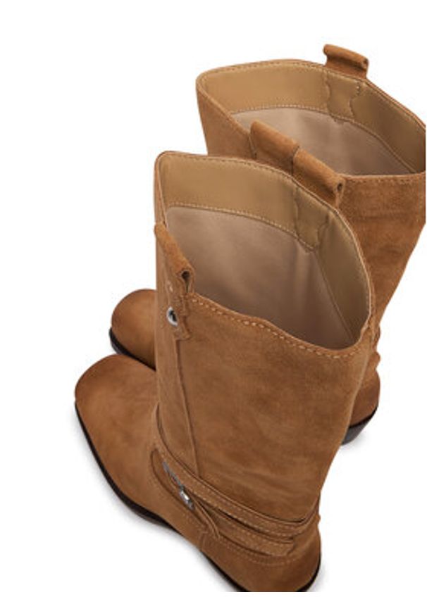 Liu Jo Kozaki Roxy 05 SA6149 PX002 Brązowy. Kolor: brązowy. Materiał: zamsz, skóra