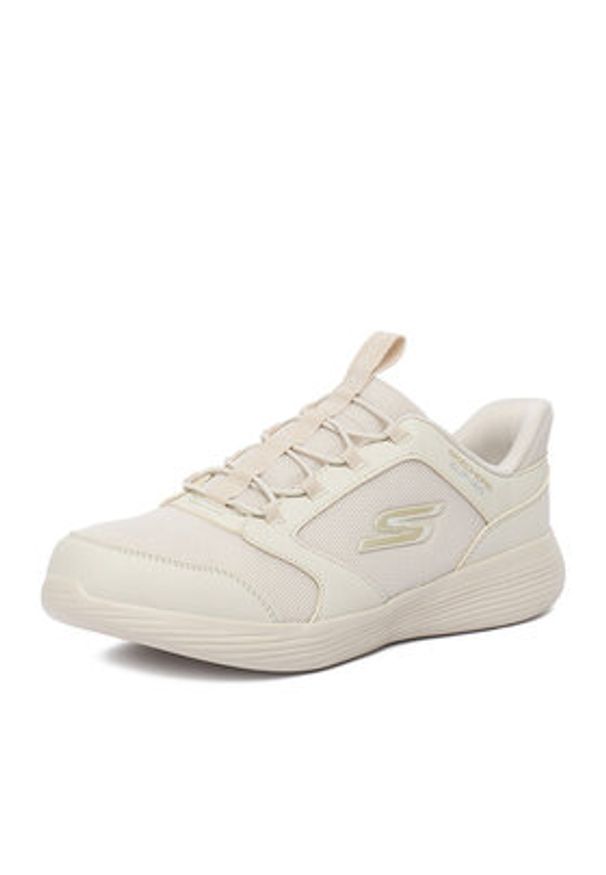 skechers - Skechers Sneakersy GO RUN 400 V2 TETRA SPEED 303855L NAT Beżowy. Kolor: beżowy. Materiał: materiał. Sport: bieganie