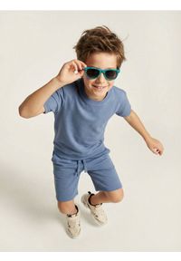 Sinsay - Okulary przeciwsłoneczne z nadrukiem dinozaurów - wielobarwny. Wzór: nadruk #1