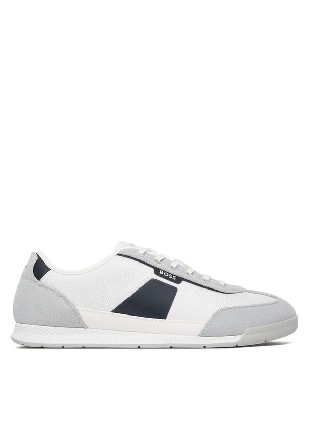 Sneakersy BOSS. Kolor: biały