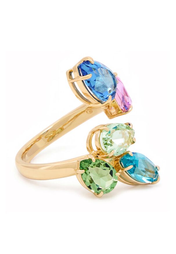Swarovski Pierścionek Gema 5746907 Kolorowy. Materiał: metalowe. Wzór: kolorowy
