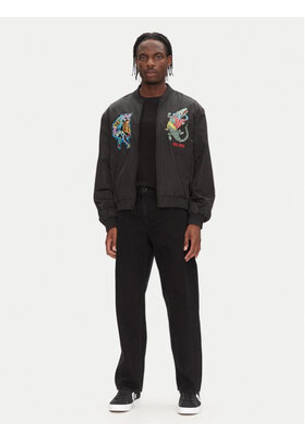 Volcom Jeansy Modown A1932102 Czarny Relaxed Fit. Kolor: czarny