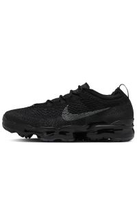 Buty Nike VaporMax 2023 Flyknit DV1678-003 - czarne. Okazja: na co dzień. Kolor: czarny. Materiał: syntetyk, materiał. Szerokość cholewki: normalna. Wzór: aplikacja. Sport: turystyka piesza