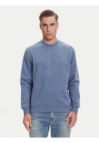 Tommy Jeans Bluza DM0DM20741 Niebieski Regular Fit. Kolor: niebieski. Materiał: bawełna