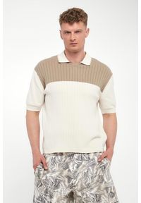 Armani Exchange - Polo męskie bawełniane ARMANI EXCHANGE. Typ kołnierza: polo. Materiał: bawełna #1