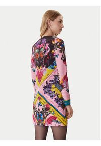 Versace Jeans Couture Sukienka codzienna 79HAO9P1 NS696 Kolorowy Slim Fit. Okazja: na co dzień. Materiał: syntetyk. Wzór: kolorowy. Typ sukienki: proste. Styl: casual #5
