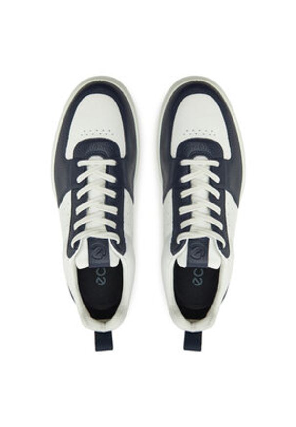 ecco - ECCO Sneakersy Street 720 M 52081453326 Niebieski. Kolor: niebieski. Materiał: skóra