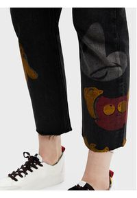 Desigual Jeansy DISNEY Mickey 22WWDD61 Szary Straight Fit. Kolor: szary. Wzór: motyw z bajki #3