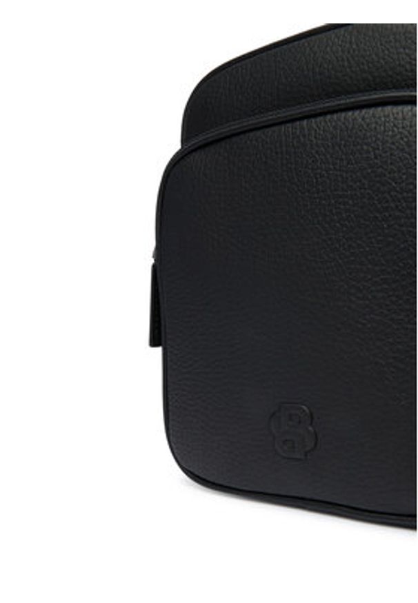 BOSS Saszetka 50558857 Czarny. Kolor: czarny. Materiał: skóra