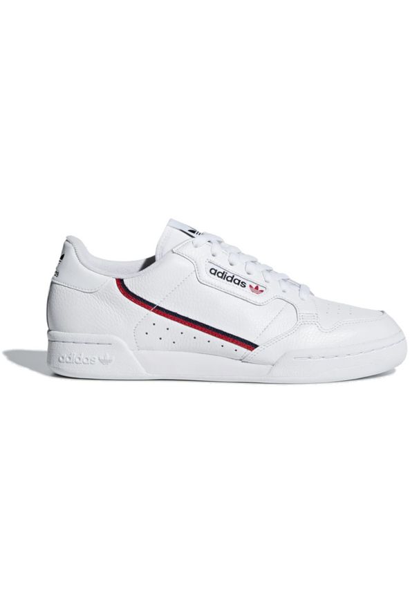 Adidas - ADIDAS ORIGINALS CONTINENTAL 80 > G27706. Zapięcie: pasek. Materiał: skóra, guma, materiał. Szerokość cholewki: normalna