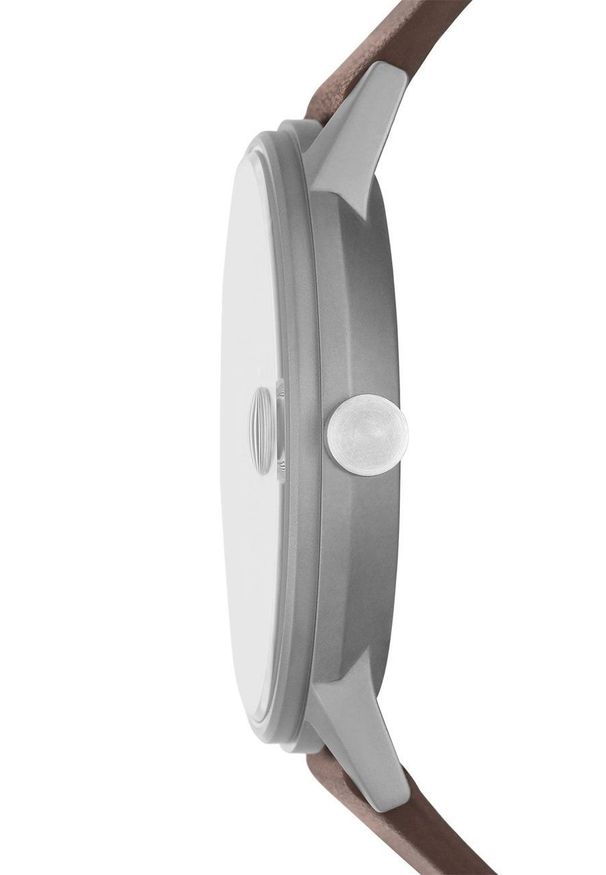 Skagen - Zegarek SKW6753. Kolor: srebrny. Materiał: skóra, materiał