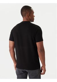 Karl Lagerfeld - KARL LAGERFELD T-Shirt 755402 554235 Czarny Slim Fit. Typ kołnierza: dekolt w karo. Kolor: czarny. Materiał: bawełna #3