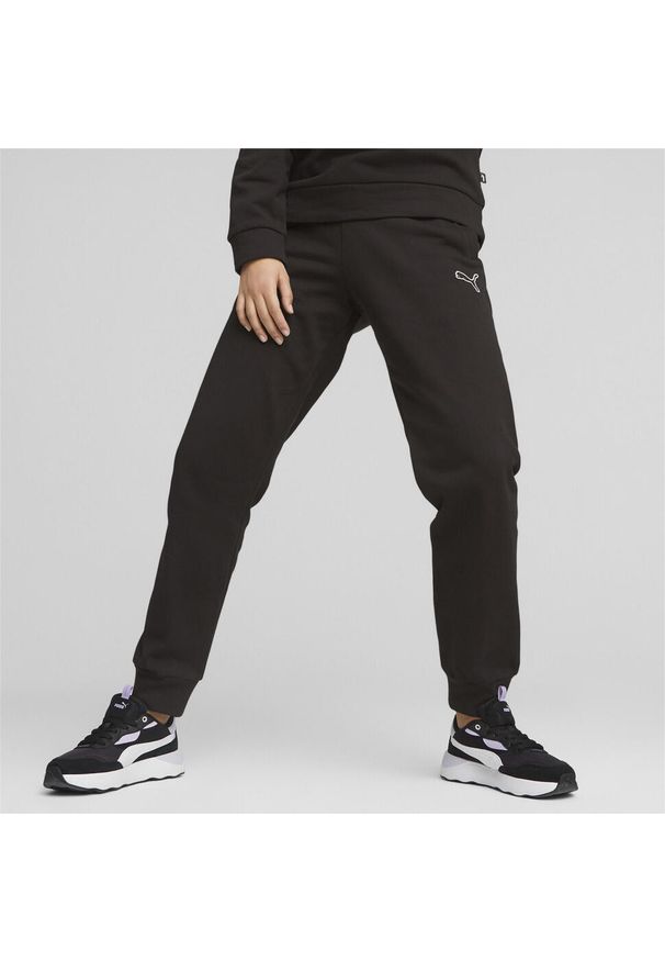 Spodnie damskie Puma Better Essentials. Kolor: zielony, czarny, wielokolorowy