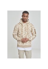 Urban Classics - Bluza z kapturem Urban Classic bomber. Typ kołnierza: kaptur. Kolor: beżowy #1