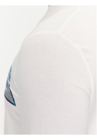 s.Oliver Longsleeve 2135693 Biały Regular Fit. Kolor: biały. Materiał: bawełna. Długość rękawa: długi rękaw