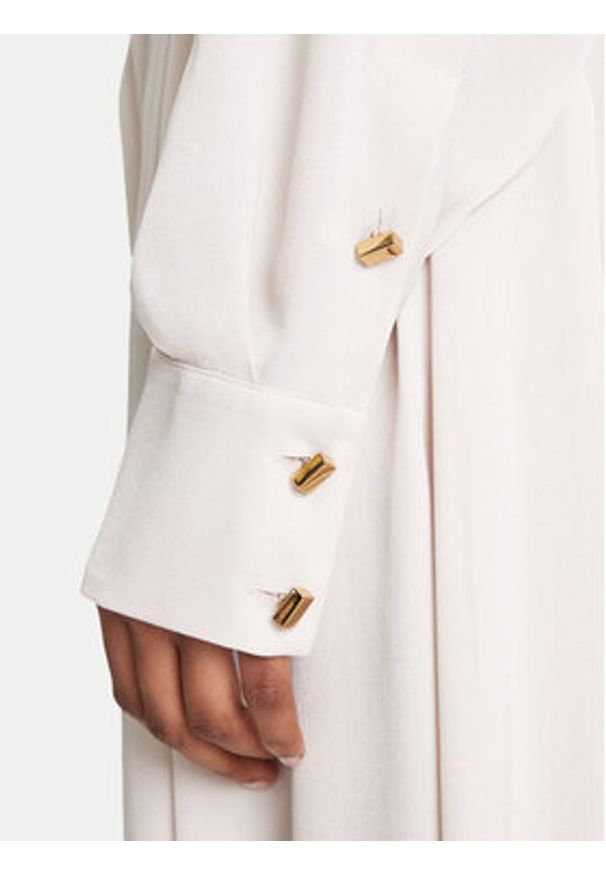 Marciano Guess Sukienka codzienna 5YGK32 7356A Écru Regular Fit. Okazja: na co dzień. Materiał: wiskoza. Typ sukienki: proste. Styl: casual