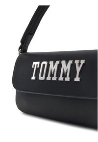 Tommy Jeans Torebka Tjw Everywhere Flap Crossover AW0AW17391 Czarny. Kolor: czarny. Materiał: skórzane #3