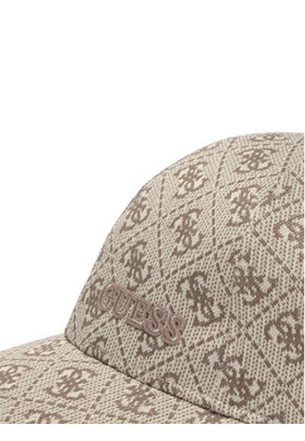 Guess Czapka z daszkiem V6GZ04 K3283 Beżowy. Kolor: beżowy. Materiał: poliester