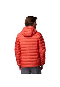 columbia - Kurtka COLUMBIA LAKE 22 II DOWN HOODED JACKET Pomarańczowy. Kolor: pomarańczowy. Materiał: syntetyk. Sport: turystyka piesza