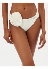 Karl Lagerfeld - KARL LAGERFELD Dół od bikini A2W46005 Beżowy. Kolor: beżowy. Materiał: syntetyk