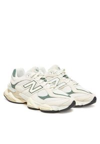 New Balance Sneakersy U9060EEI Beżowy. Kolor: beżowy. Materiał: zamsz, skóra #6