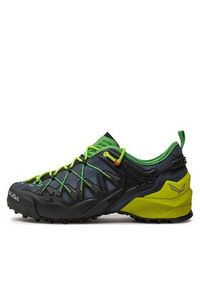 Salewa Trekkingi Ms Wildfire Edge 61346-3840 Granatowy. Kolor: niebieski. Materiał: skóra. Sport: turystyka piesza #9