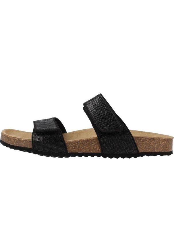Geox - Sandały GEOX D BRIONIA R Czarny. Kolor: czarny. Materiał: syntetyk. Styl: sportowy