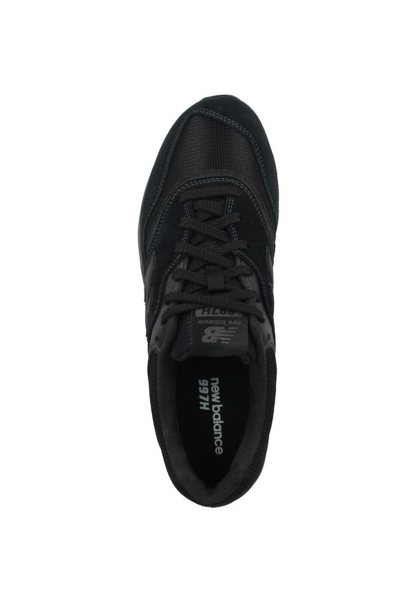 Buty do chodzenia męskie New Balance 997. Zapięcie: sznurówki. Kolor: czarny. Materiał: guma, skóra, syntetyk, materiał, tkanina. Szerokość cholewki: normalna. Sport: turystyka piesza