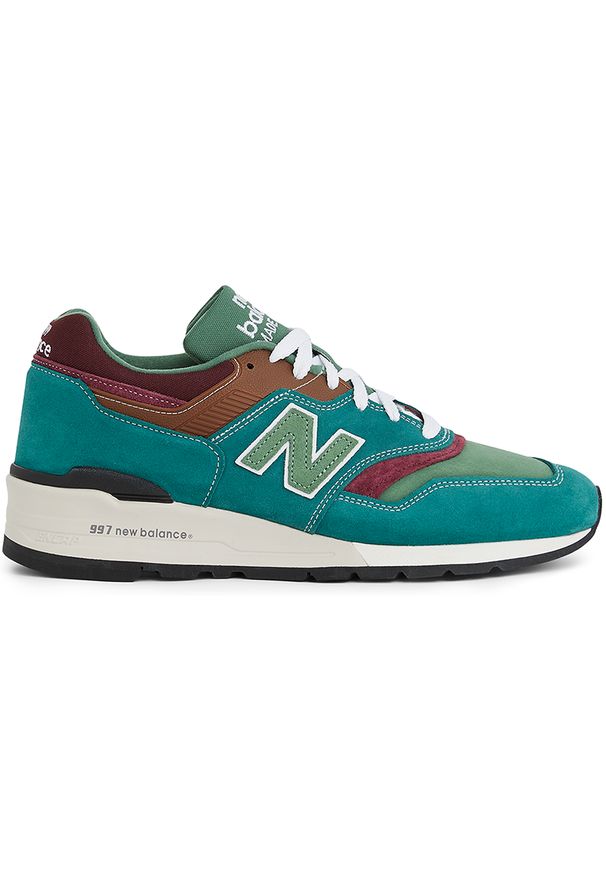 Buty męskie New Balance U997TB - multikolor. Kolor: wielokolorowy. Materiał: syntetyk, zamsz, materiał