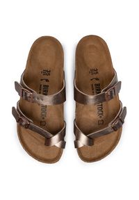 Birkenstock Japonki Mayari 1016409 Złoty. Kolor: złoty. Materiał: skóra #3