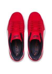 Buty do chodzenia dla dzieci Puma Smash v2 Buck. Kolor: czerwony. Sport: turystyka piesza