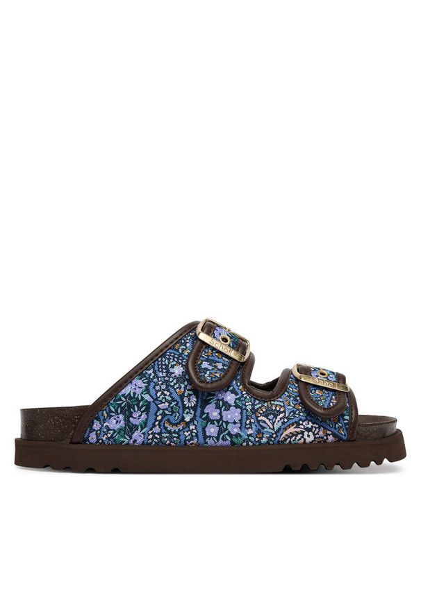 Klapki Scholl. Kolor: niebieski